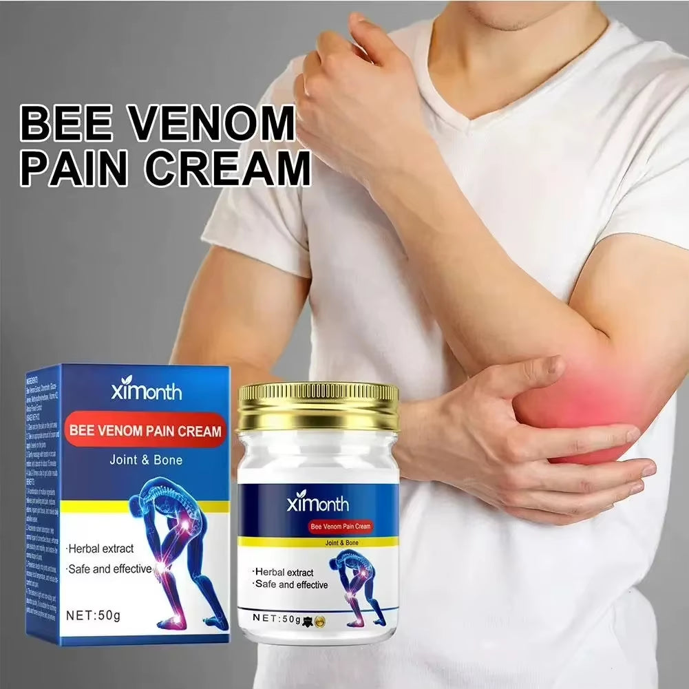 Bee Joint Ointment Professional Treatment Gel Shoulder and Neck Pain Lasting Care Massage Health Care Ointment 50G